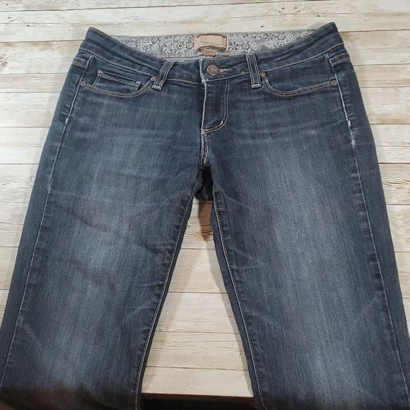 |‎ Paige | Low Rise Canyon Boot Jeans Size 27 - Picture 3 of 15